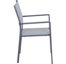 Chaise de jardin avec accoudoirs