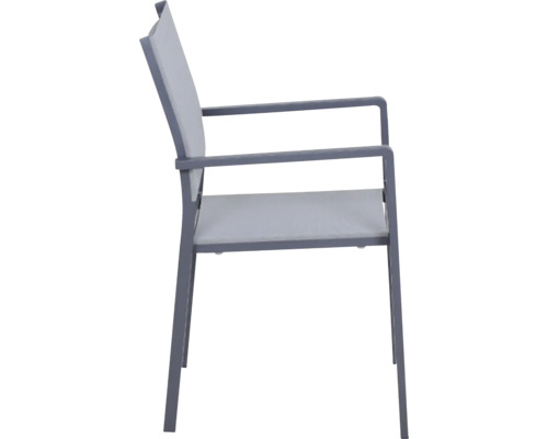 Chaise de jardin avec accoudoirs