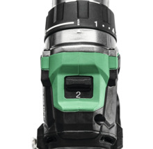 Detailaufnahme einer Bohrmaschine mit Geschwindigkeitsregler