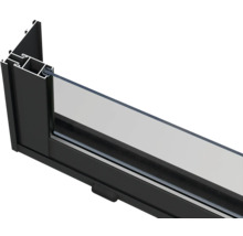 Fensterrahmenprofil mit Glas