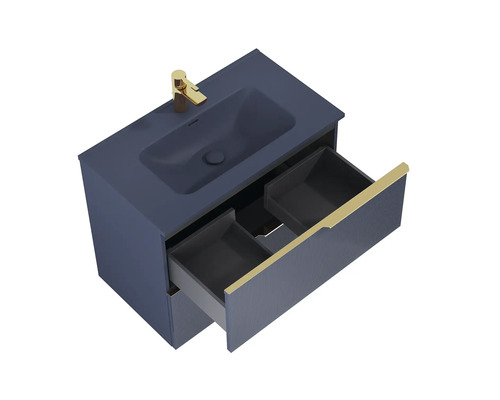 Meuble sous-lavabo avec tiroirs et lavabo