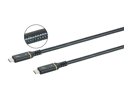 Câble Thunderbolt avec connecteur USB-C