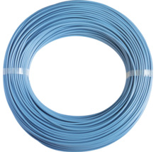 Blaue Telefonleitung auf einer Rolle