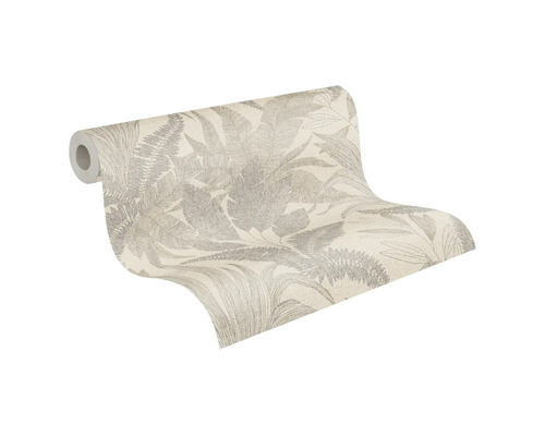 Tapetenrolle mit Blattmuster