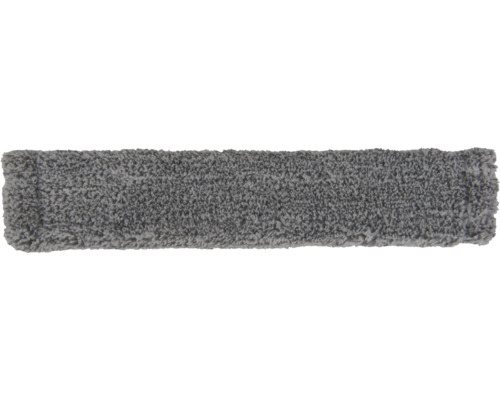 Graues Stirnband aus Frottierstoff