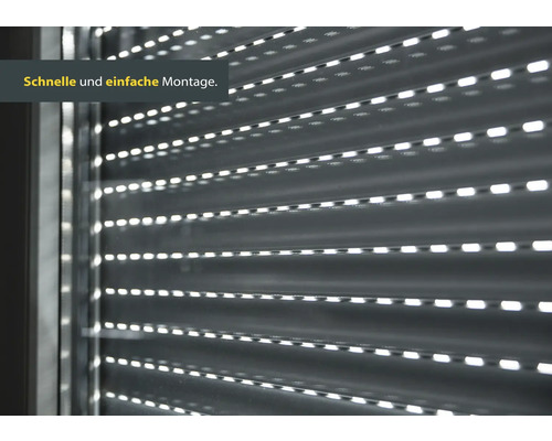 Gros plan d''un volet roulant avec un montage facile