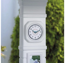 Horloge de jardin en forme de tour d''horloge