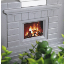 Cheminée décorative avec feu simulé pour les espaces de vie