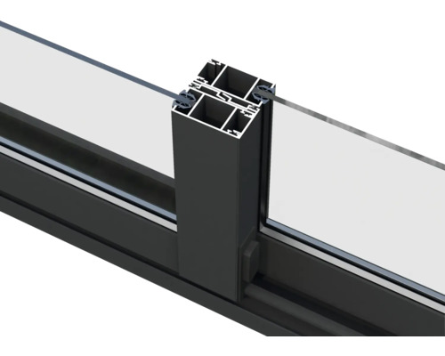 Fensterprofil aus Aluminium