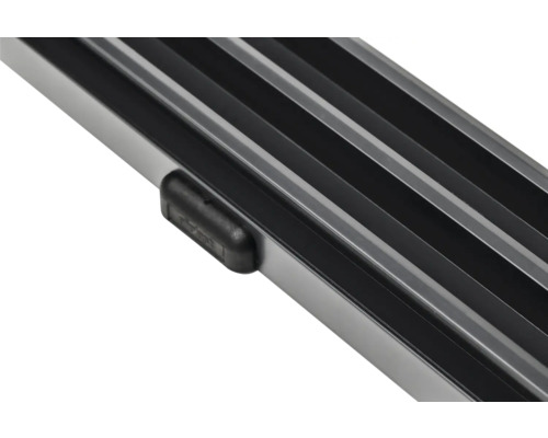 Aluminiumrost mit Gummifuß