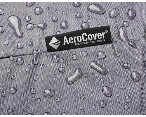 Wassertropfen auf atmungsaktivem AeroCover Material