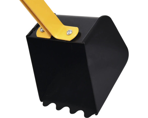 Gartenkralle mit gelbem Griff