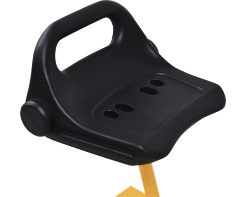 Sitzfläche eines Kinderdreirads