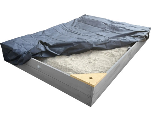 Bac à sable avec couvercle et sable