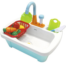 Évier de cuisine jouet avec aliments et accessoires jouets