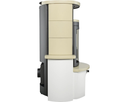 Kaminofen mit Holzfach