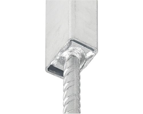 Poteau de fixation en acier