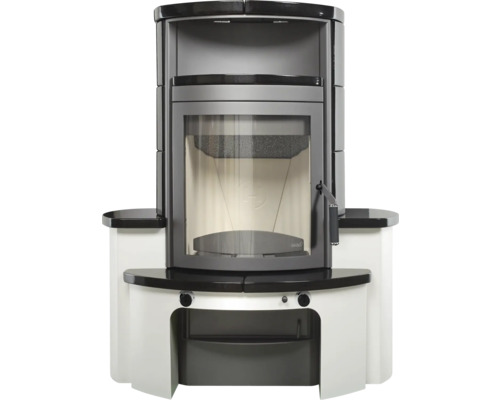 Kaminofen mit Ablageflächen für Wohnräume