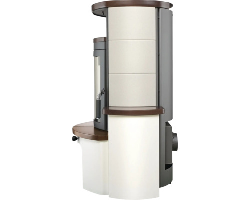 Kaminofen mit Speichersteinen für Wärme