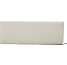 Coussin d''assise rectangulaire avec fermeture éclair