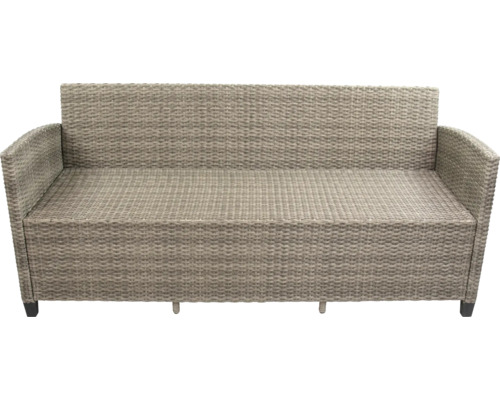 Banc de jardin en rotin pour l''extérieur