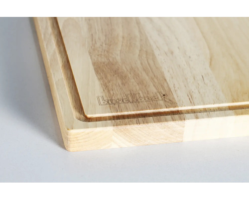 Planche à découper Buschbeck en bois avec rigole à jus