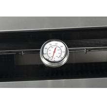 Thermomètre sur un four pour mesurer la température