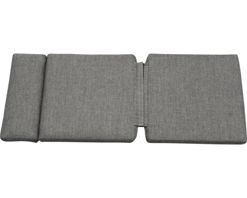 Graues Liegepolster für Gartenmöbel