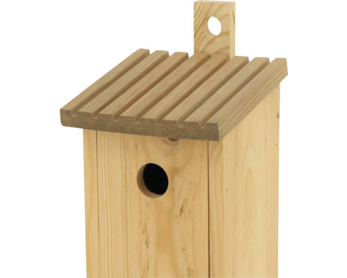 Nid en bois avec trou d''entrée rond