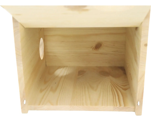 Offenes Vogelhaus aus Holz