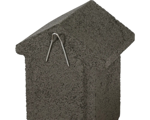 Nid d''oiseau en béton avec dispositif de suspension