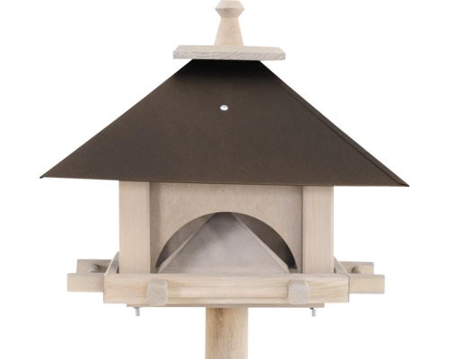 Maison pour oiseaux en bois avec toit