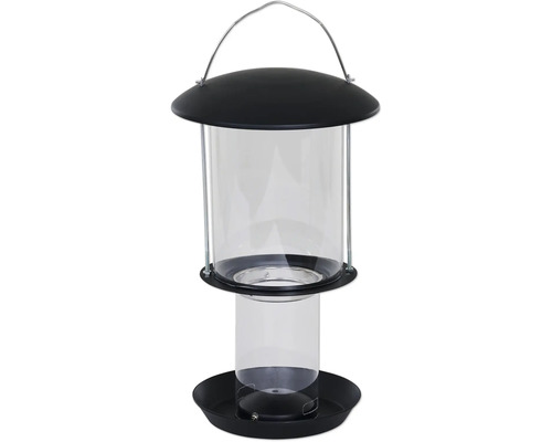 Mangeoire à oiseaux en plastique et métal