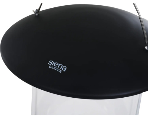 Logo Siena Garden sur le couvercle de la mangeoire