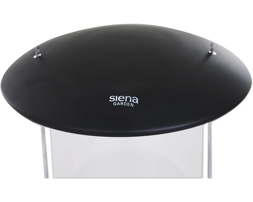 Logo Siena Garden sur un pied de parasol