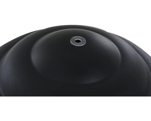 Sac de frappe noir avec dispositif de fixation