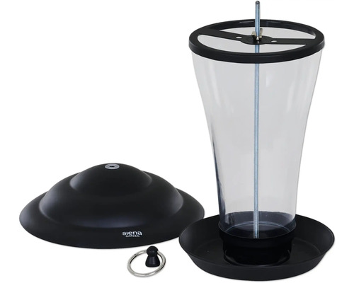 Mangeoire pour oiseaux avec plateau et suspension