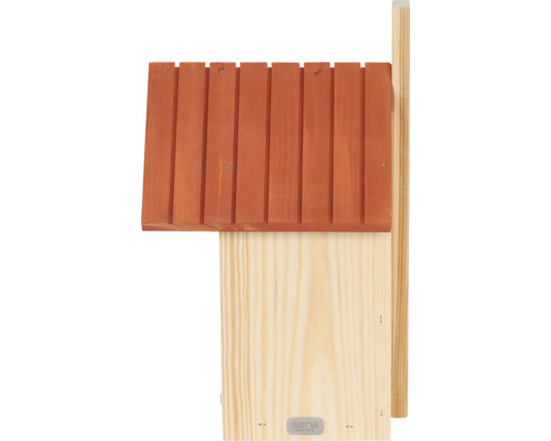 Nichoir à chauves-souris en bois avec toit