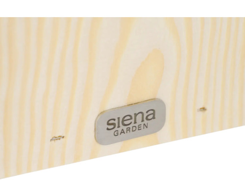 Logo Siena Garden sur bois