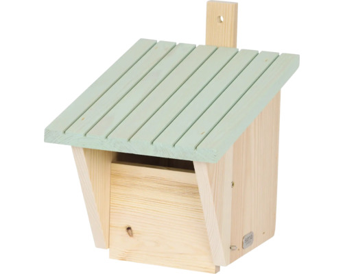 Nichoir en bois avec toit incliné