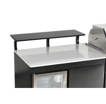 Élément de cuisine de barbecue avec étagère