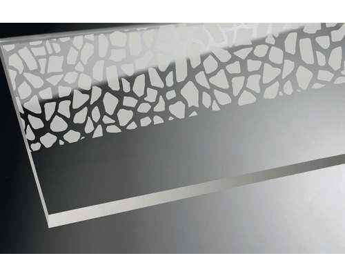 Dekorplatte aus Acrylglas mit Steindekor