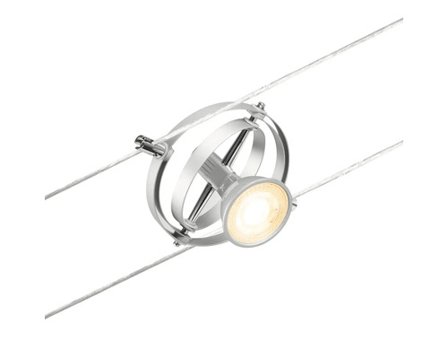 Luminaire sur câble avec douille de lampe ronde