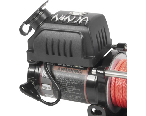 Elektrische Seilwinde mit Ninja Logo