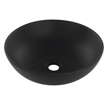 Lavabo à poser Differnz SLIM 39,5 x 39,5 cm noir mat 38.010.80