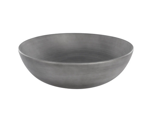 Graue Waschschüssel aus Steinzeug