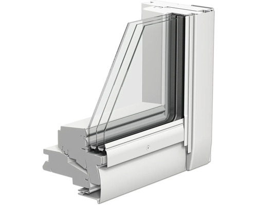 Profil de fenêtre avec triple vitrage