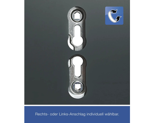 Türschloss Wechselstiftaufnahme für Türbeschläge