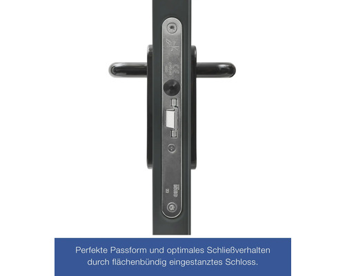 Türschloss mit Beschlägen für Innentüren