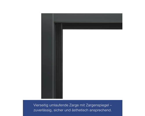 Türrahmen mit Spiegel